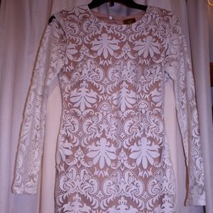 H&M White Lace Dress